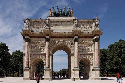 Párizs -Arc de Triomphe du Carrousel