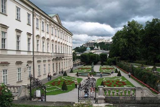 Salzburg - Mirabell kastély és park