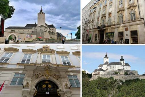 Magyar kastélyok a Várvidéken és magyar királyi emlékek Bécsben